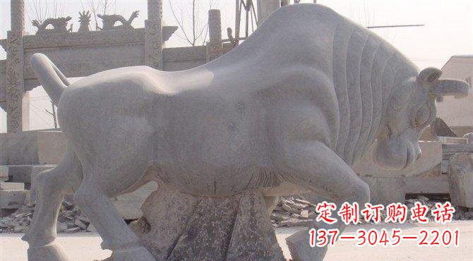 新乡大理石牛雕塑222