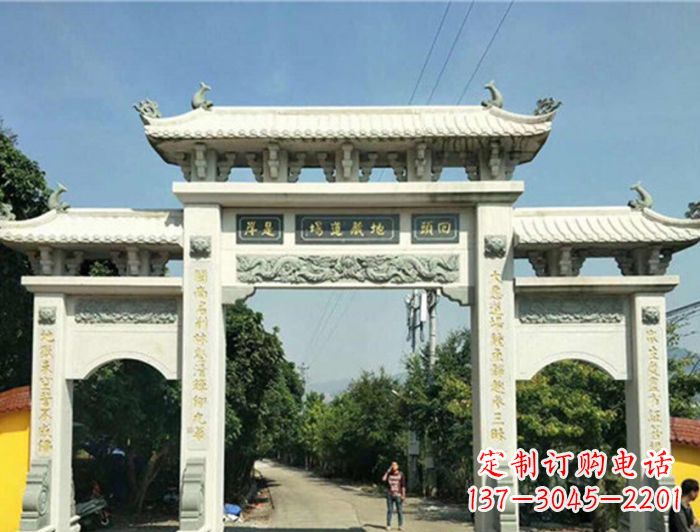 新乡大理石牌坊雕塑