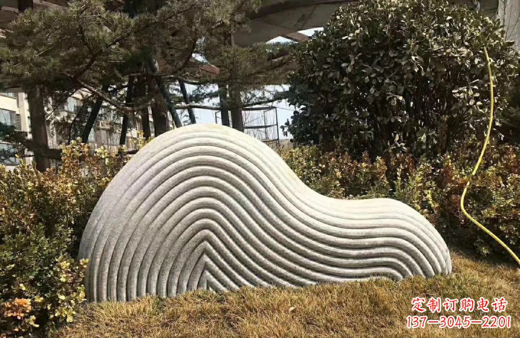 新乡高雅大理石纹理假山雕塑