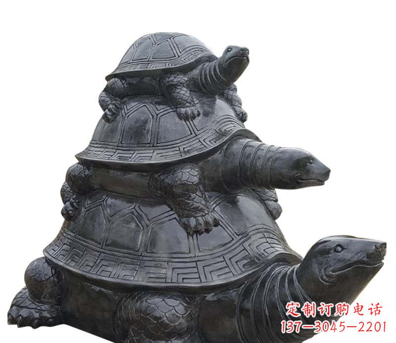 新乡高品质大理石乌龟母子石雕