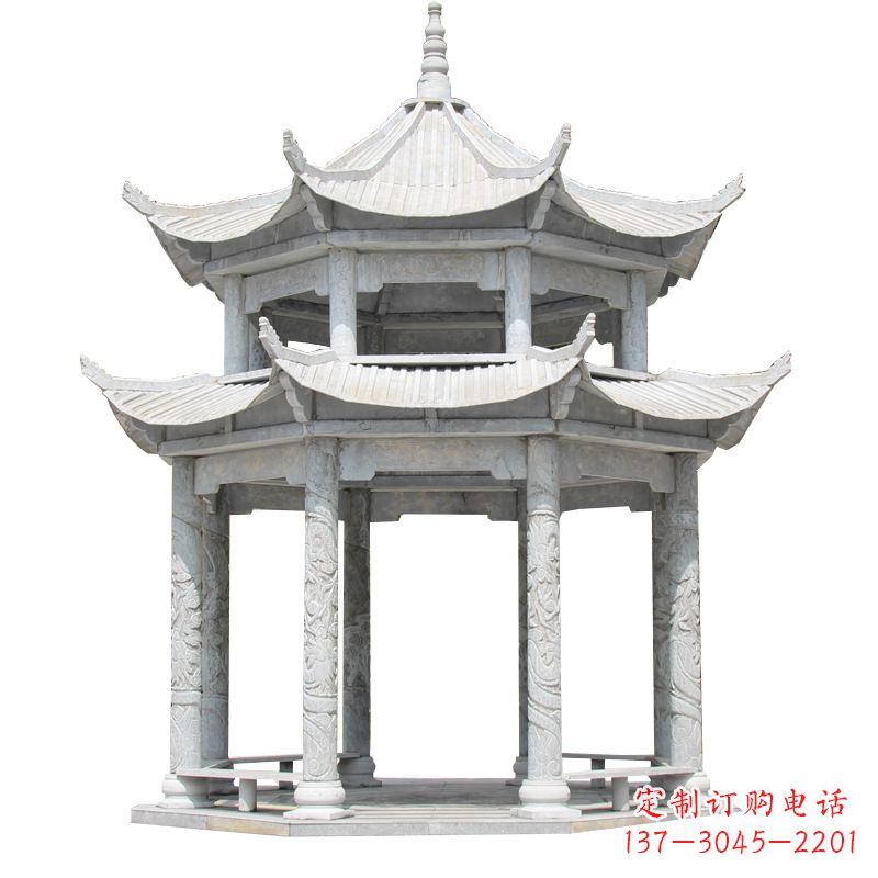 新乡大理石古建凉亭雕塑