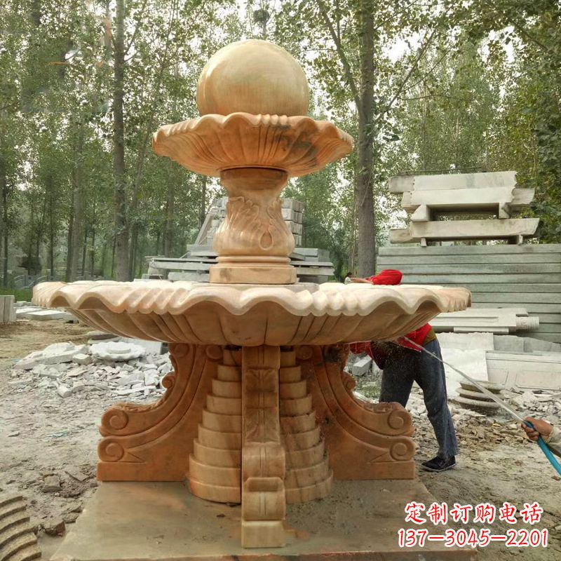 新乡巨型石喷泉雕塑