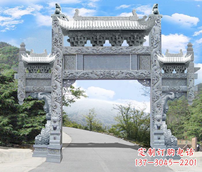 新乡精美牌坊雕塑