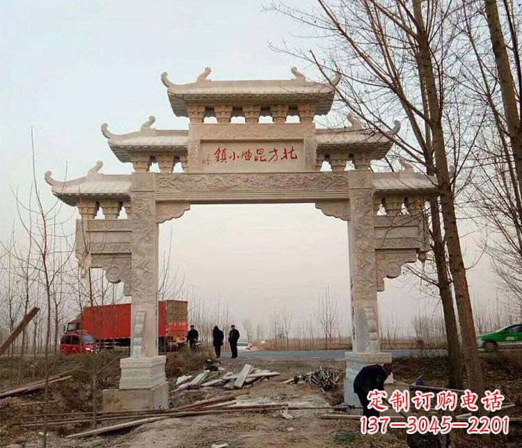 新乡大理石牌坊石雕