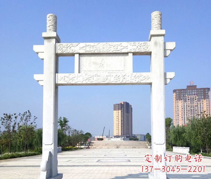 新乡石牌楼雕塑——精美的浓缩艺术