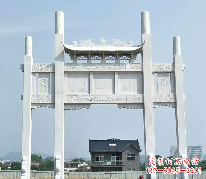 新乡精美牌坊雕塑