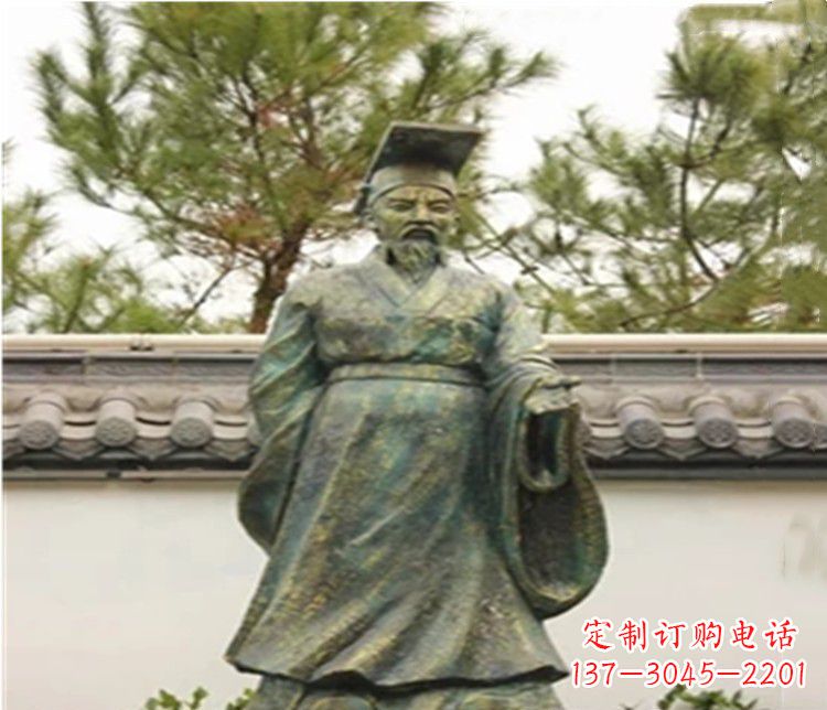 新乡青铜雕刻汉武帝铜雕