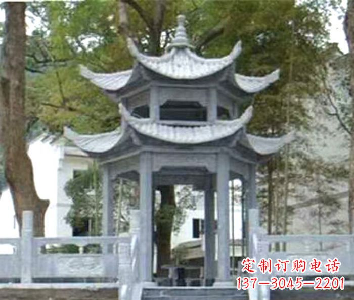 新乡中领雕塑凉亭石雕——传承古典精髓,融情于雕塑之中