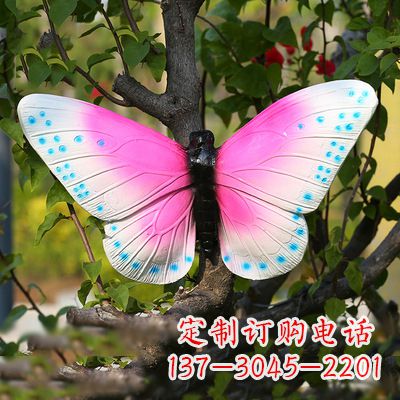 新乡粉红蝴蝶塑像——引领你的精灵之旅