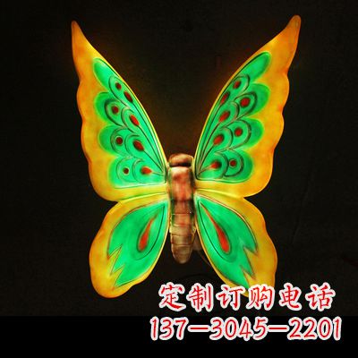 新乡闪耀蝴蝶,精致灯光雕塑