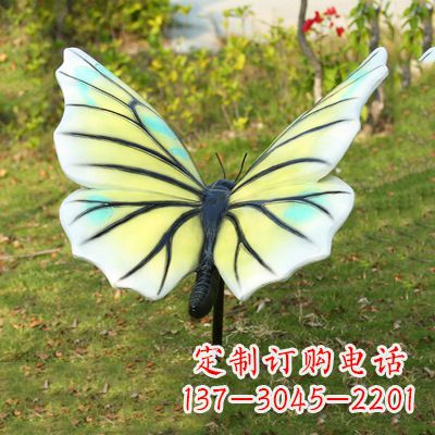 新乡色彩丰富的仿真蝴蝶雕塑