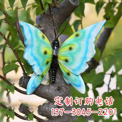 新乡蓝色蝴蝶雕塑
