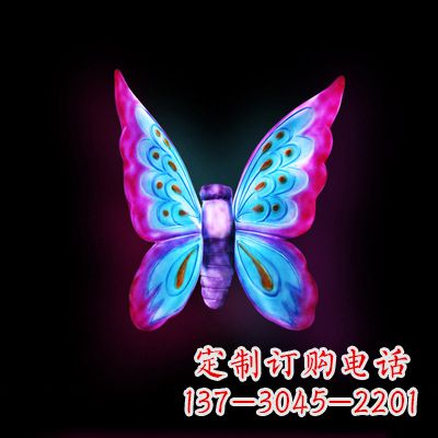 新乡璀璨发光蝴蝶雕塑