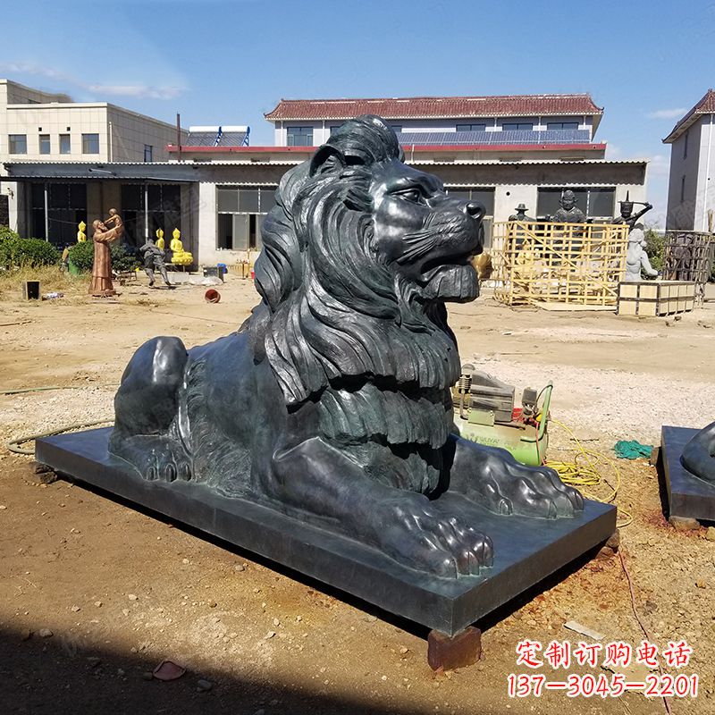 新乡铜塑动物雕塑