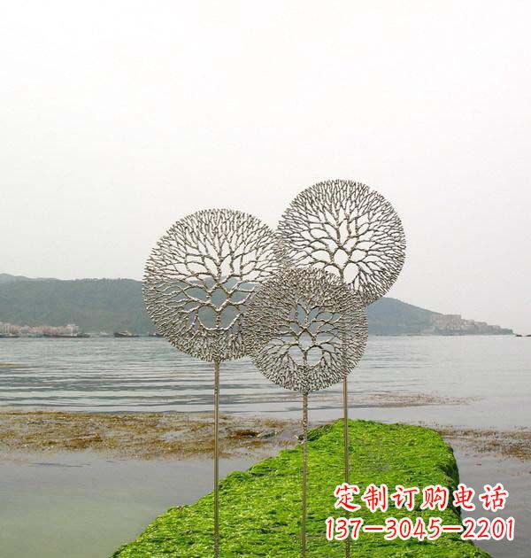 新乡 迷人的不锈钢蒲公英雕塑