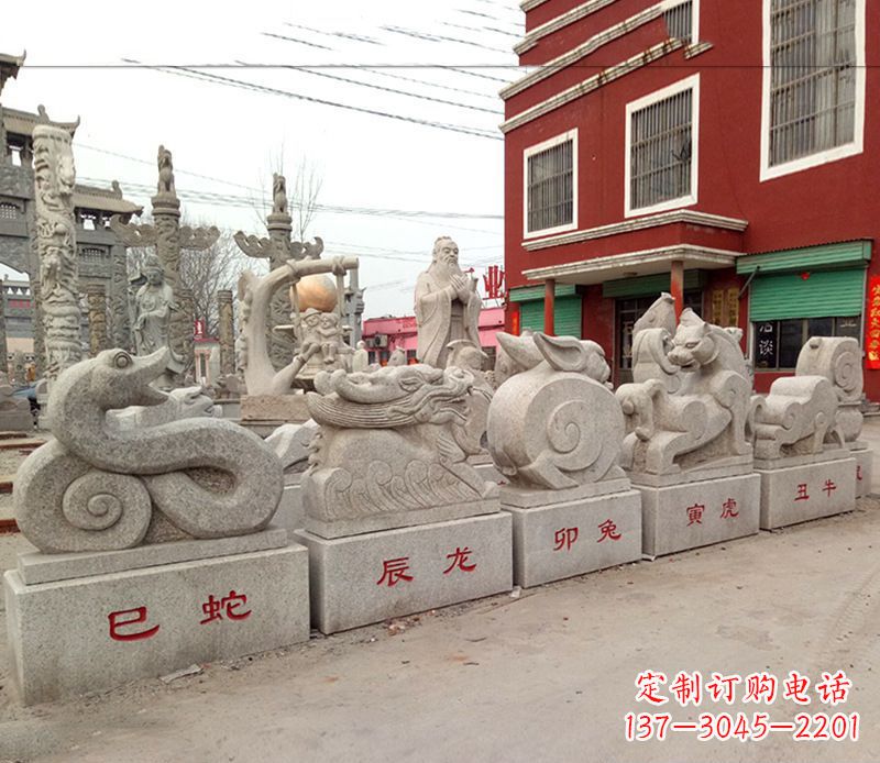 新乡产品名称公园动物大理石雕塑