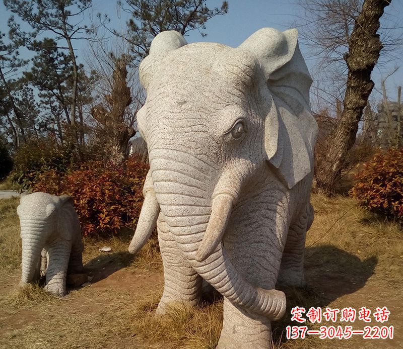 新乡精美大象雕塑