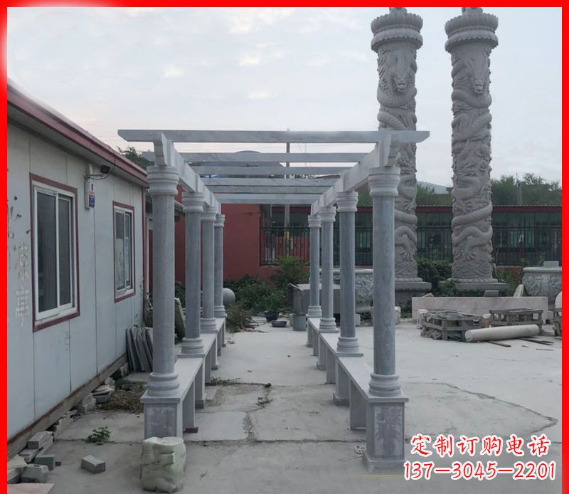 新乡艺术之大理石石雕长廊