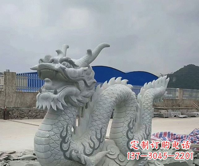 新乡大理石生肖龙景观石雕