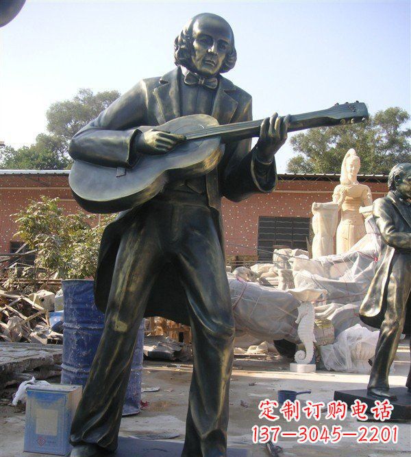 新乡高端精致吉他雕塑