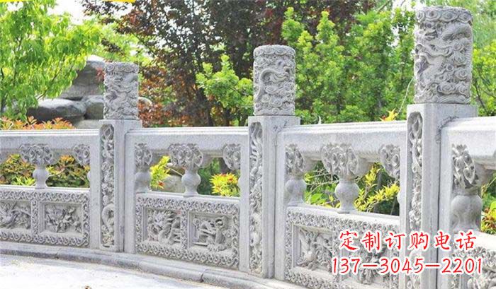 新乡公园仿古石栏板雕塑