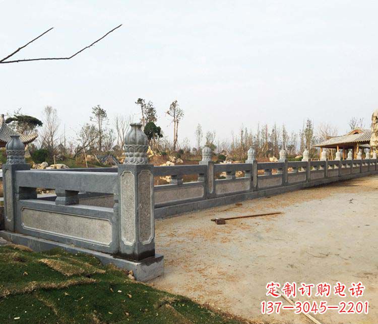 新乡公园仿古石栏板景观石雕