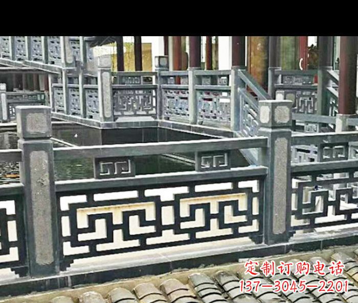 新乡中领雕塑精致仿古石栏板