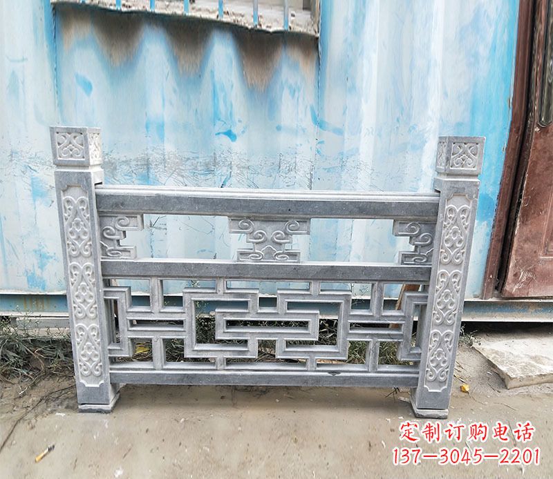 新乡艺术精美的公园仿古石栏板雕刻