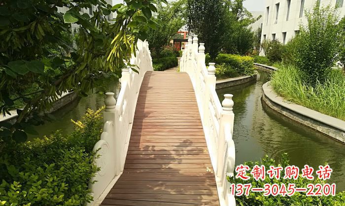 新乡汉白玉石拱桥雕塑