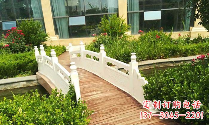 新乡汉白玉石拱桥雕塑