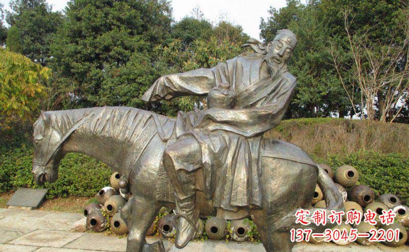 新乡动态骑马雕塑