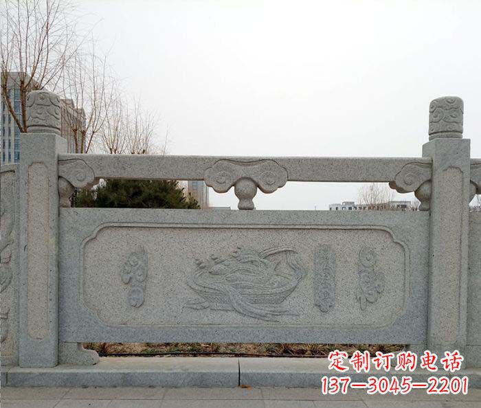 新乡公园户外栏板石雕