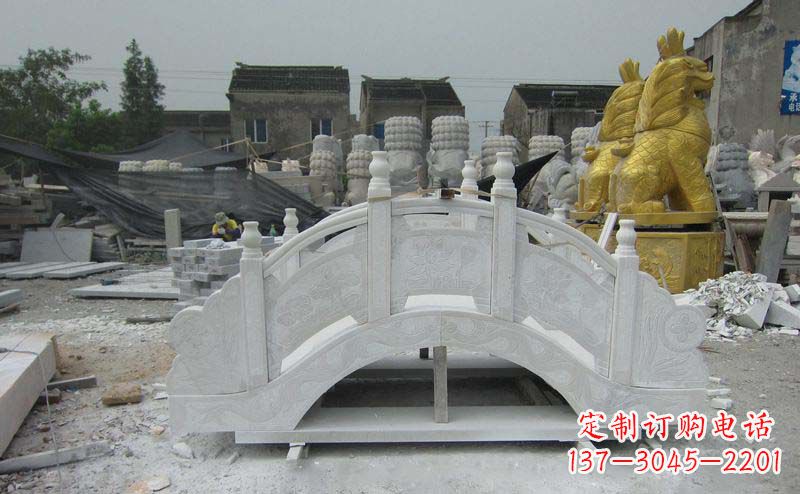 新乡精美的大理石拱桥雕塑