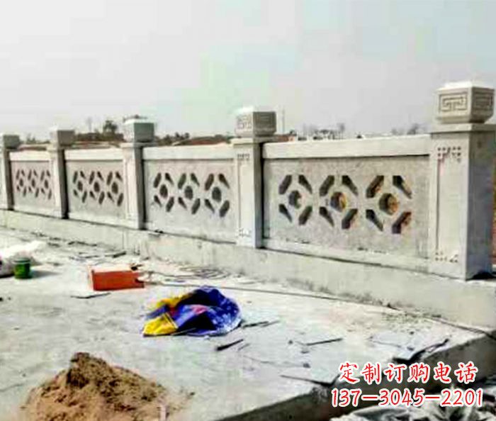 新乡公园大理石栏板石雕