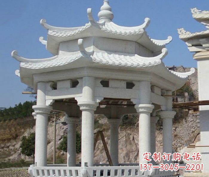 新乡专业汉白玉凉亭雕塑