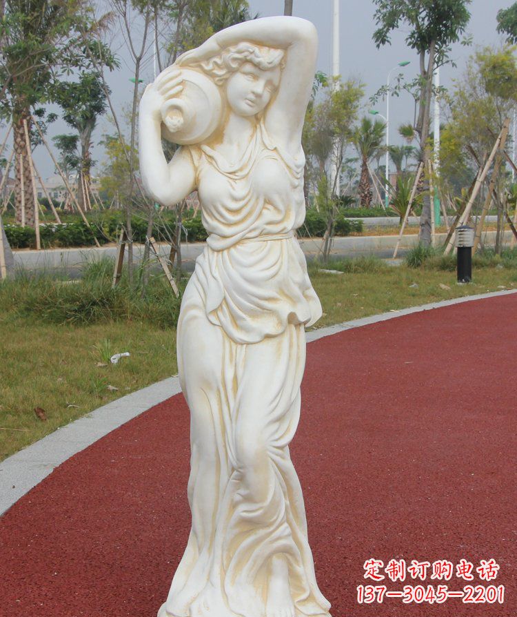 新乡传统仕女石质雕塑
