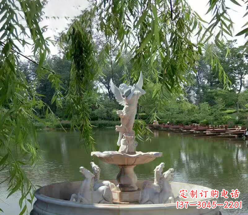 新乡公园天使景观石雕