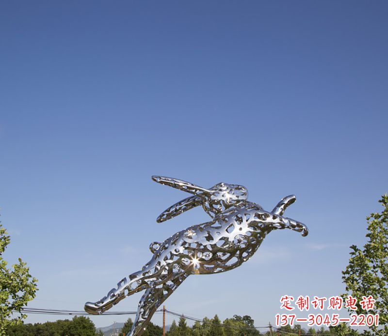 新乡不锈钢兔子雕塑