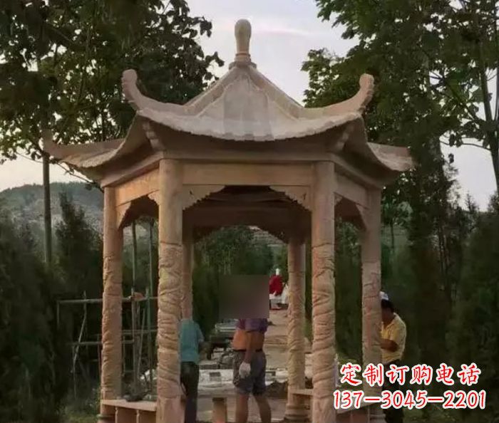 新乡中领雕塑凉亭雕塑