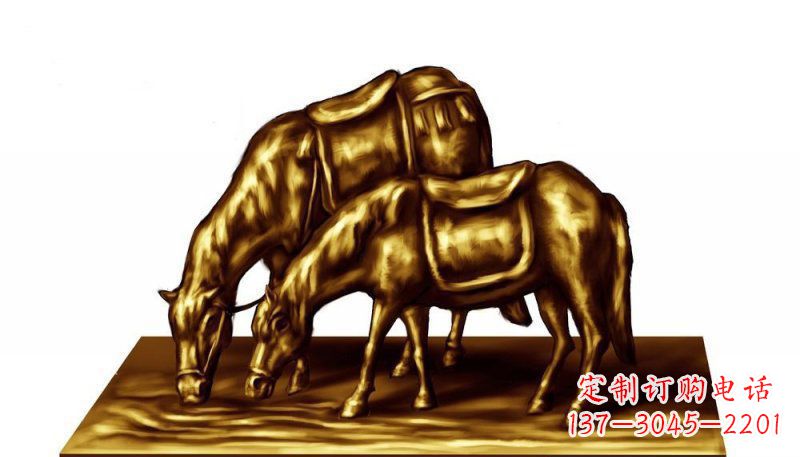 新乡中领雕塑精美铜制动物雕塑