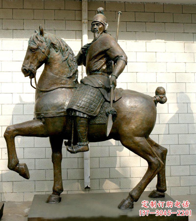 新乡古罗马战士公园景观铜雕