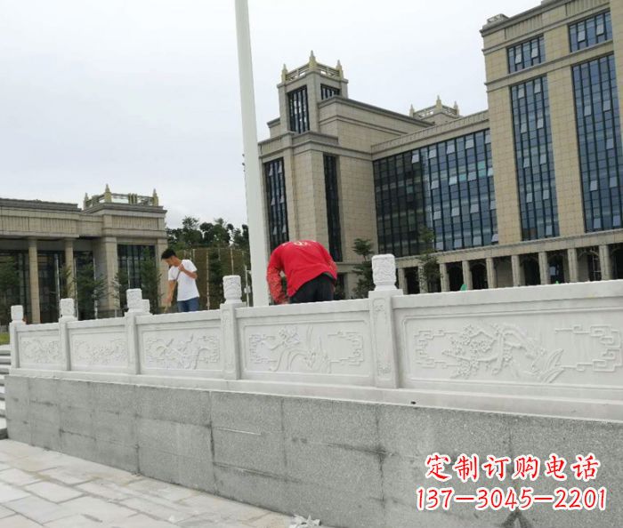 新乡精美大理石栏板雕塑