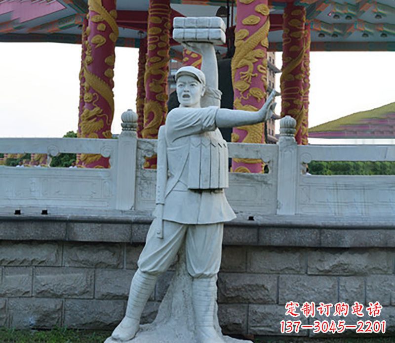 新乡董存瑞石雕:一种传承精湛工艺的艺术品