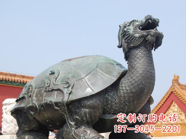 新乡中领雕塑:广场用大型铜龙雕塑