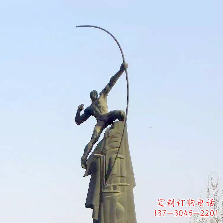 新乡精美雕塑,品质保证——后羿雕塑
