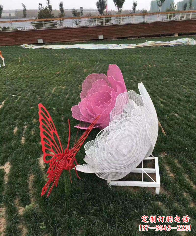 新乡精致定制铁艺蝴蝶雕塑