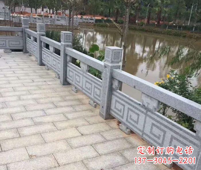 新乡护城河建筑石雕栏板 (4)