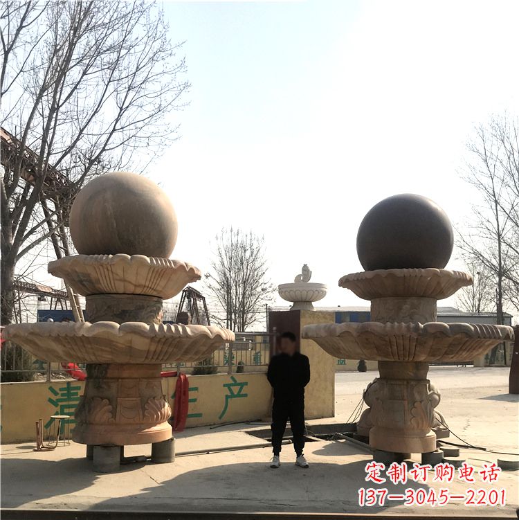 新乡花园石头喷泉雕塑，为家园带来新的活力