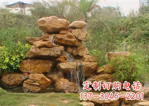 新乡黄蜡石假山