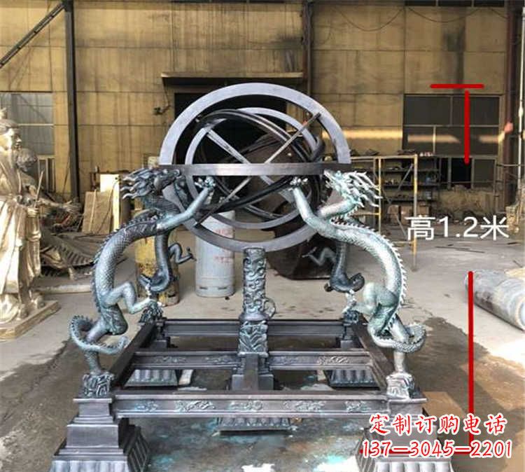 新乡浑天仪古代仪器校园景观雕塑